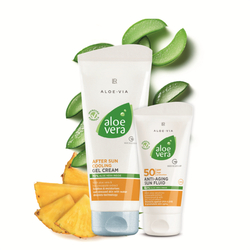 LR Aloe Vera Anti-aging Sun Séria SPF 50 - 50ml + 200ml