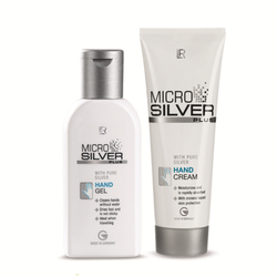 Microsilver Plus Séria starostlivosti o ruky 75 ml + 75 ml