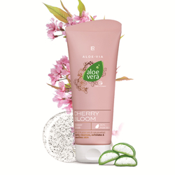 LR Aloe Vera Cherry Bloom Sprchový peeling 200ml