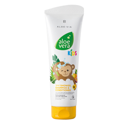 LR Aloe Vera Jungle Friends 3in1 Šampón kondicionér & sprchový gel 250 ml